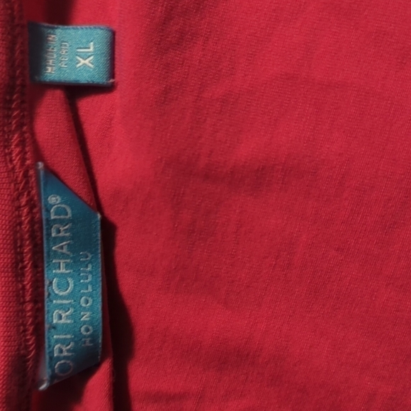 XL Tori Richard long sleeve pink top shirt soft see desc holiday hides flaws - Picture 6 of 8